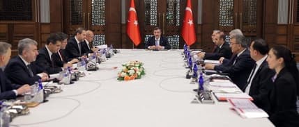 EKK, Cumhurbaşkanı Yardımcısı Yılmaz başkanlığında toplandı