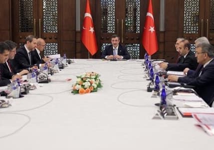 EKK, Cumhurbaşkanı Yardımcısı Yılmaz başkanlığında toplandı