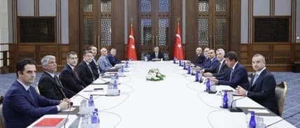 EKK, Cumhurbaşkanı Yardımcısı Yılmaz başkanlığında toplandı