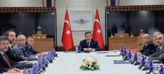 EKK, Cumhurbaşkanı Yardımcısı Yılmaz başkanlığında toplandı