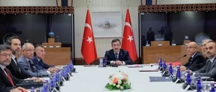 EKK, Cumhurbaşkanı Yardımcısı Yılmaz başkanlığında toplandı