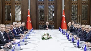 EKK, Cumhurbaşkanı Yardımcısı Yılmaz başkanlığında toplandı