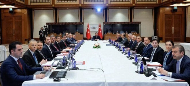 EKK, Cumhurbaşkanı Yardımcısı Yılmaz başkanlığında toplandı