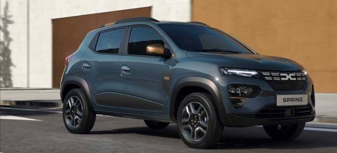 Elektrikli Dacia Spring'de yıl sonu satış hedefi 2 bin 500 olarak açıklandı