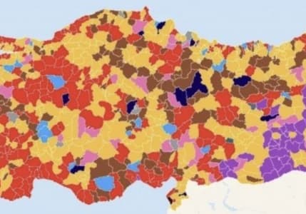 En kalabalık ilçeler açıklandı! En büyük ilçe şehirleri solladı!