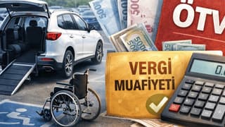 Engelli araçlar için ÖTV muafiyetinde limitler güncellendi