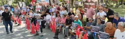 Er şehit aileleri ve gazilerin Güvenpark'taki eylemine müdahale edildi, park kapatıldı
