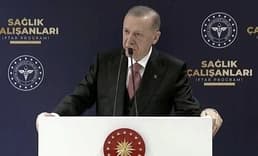 Erdoğan: 42 bin 500 sağlık personeli alıyoruz