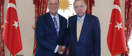 Erdoğan, BlackRock CEO’su Larry Fink ile görüştü
