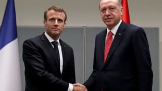 Erdoğan, Fransa Cumhurbaşkanı Macron ile bir araya geldi