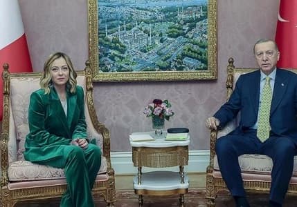 Erdoğan, İtalya Başbakanı Meloni ile görüştü