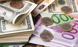 Euro sert düştü