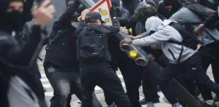Fransa'daki öğrenci eylemleri Belçika'ya sıçradı
