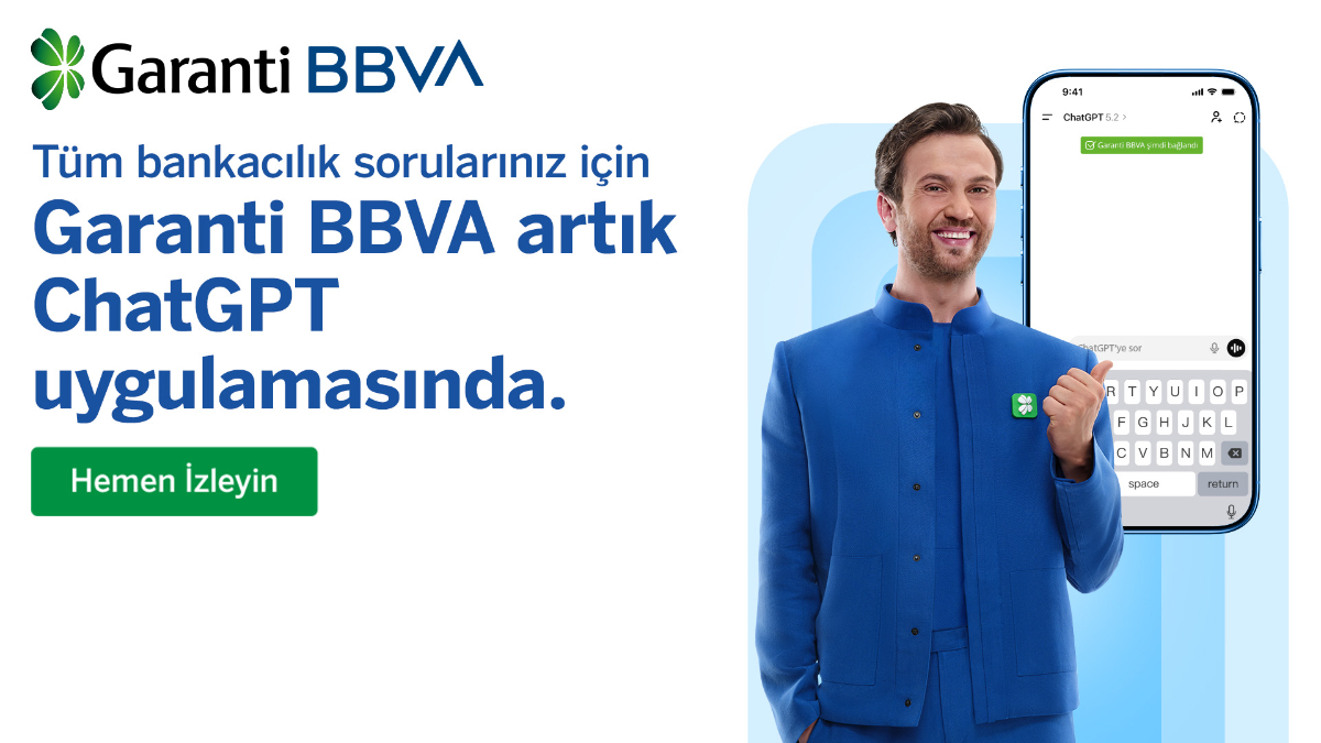 Garanti BBVA, Bankacılık Deneyimini ChatGPT uygulamasına taşıdı