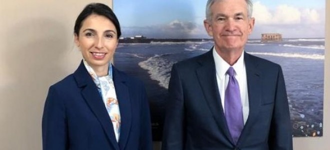 Gaye Erkan, Fed Başkanı Powell ile görüştü