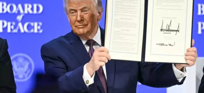 Gazze Barış Kurulu için imzalar atıldı