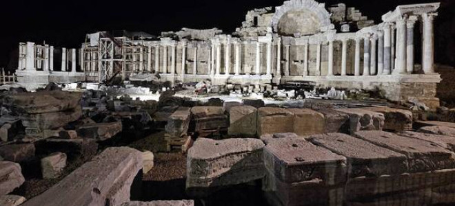 Gece müzeciliği antik kentleri canlandırdı