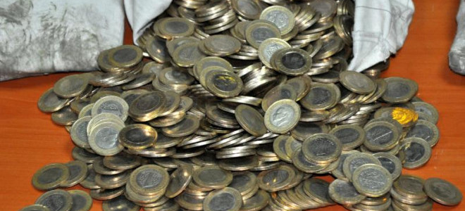 Geçen yıl yaklaşık 1,3 milyar liralık bozuk para cebe girdi