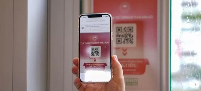 Gıda işletmeleri için karekod zorunluluğu Resmi Gazete'de