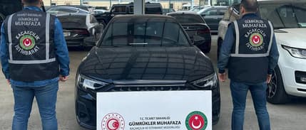 Gümrük operasyonunda 600 milyon liralık 65 lüks araç ele geçirildi