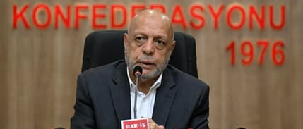 Hak-İş Başkanı Arslan'dan çalışma barış çağrısı