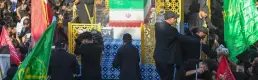 Hamaney'in cenazesi Irak'ta: Binlerce kişi meydanları doldurdu