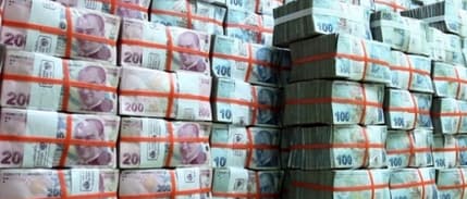 Hazine 4,8 milyar lira borçlandı
