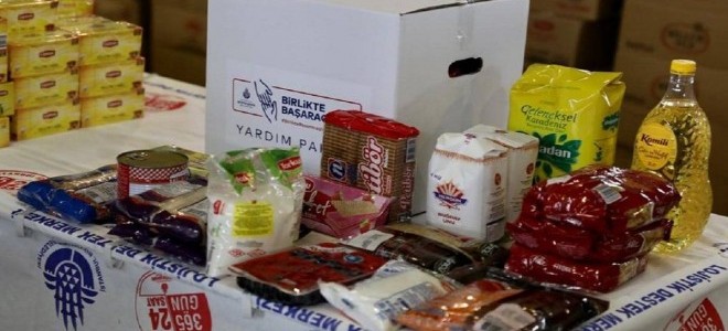 İBB'den ramazanda yaklaşık 400 bin haneye destek
