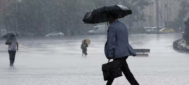 İçişleri Bakanlığı’ndan 10 il için sağanak ve fırtına uyarısı