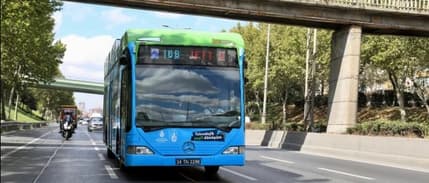 İETT’nin ilk elektrikli otobüsü seferlere başladı