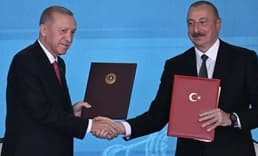 Iğdır-Nahçıvan Doğal Gaz Boru Hattı'nın temeli atıldı