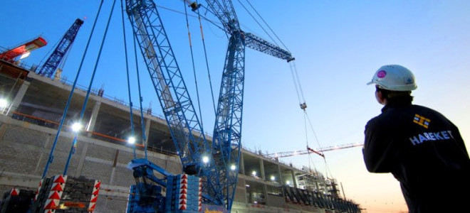 İnşaat üretim endeksi kasım ayında yıllık yüzde 22,3 arttı