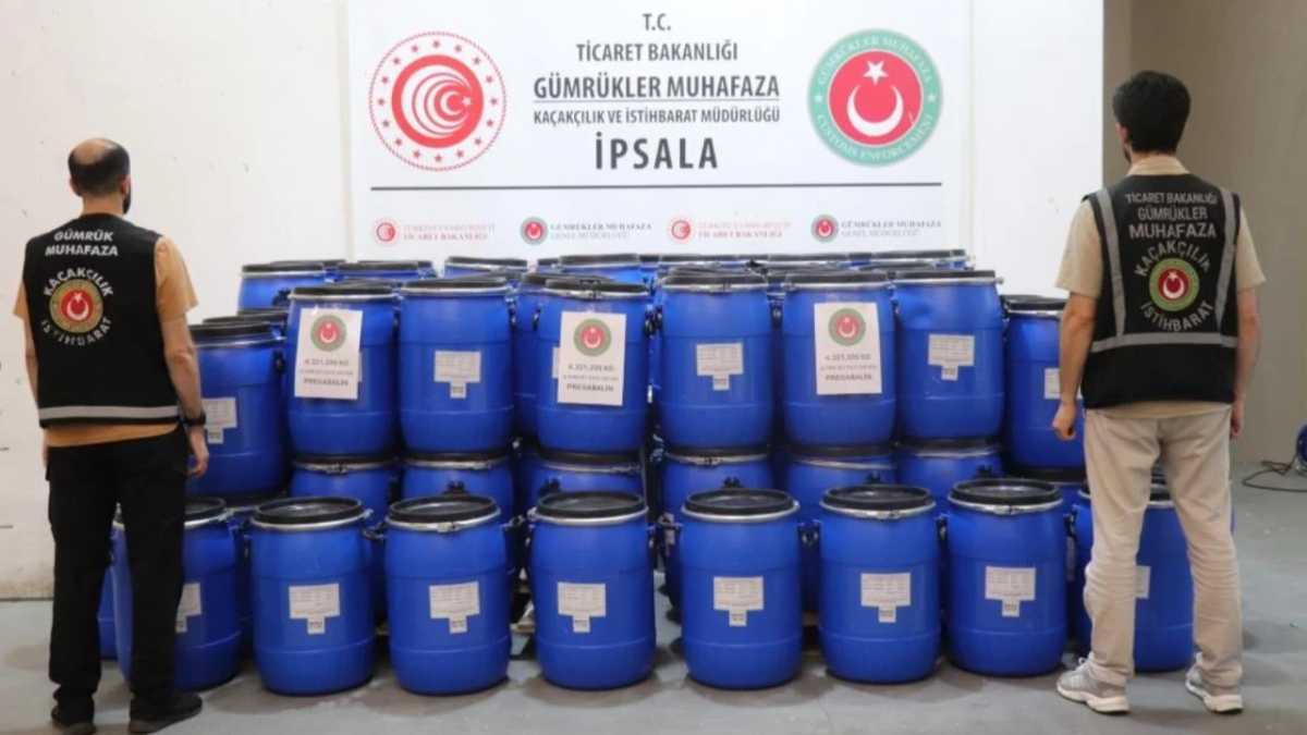 İpsala Gümrük Kapısı'nda 3 milyar TL değerinde uyuşturucu ele geçirildi