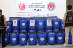 İpsala Gümrük Kapısı'nda 3 milyar TL değerinde uyuşturucu ele geçirildi