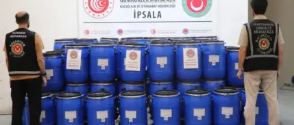 İpsala Gümrük Kapısı'nda 3 milyar TL değerinde uyuşturucu ele geçirildi