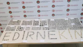 İpsala ve Kapıkule'de 7 bin 160 parça tarihi eser ele geçirildi