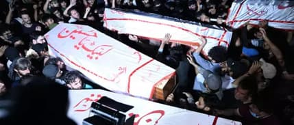 İran Kızılayı saldırılarda ölen kişi sayısını açıkladı