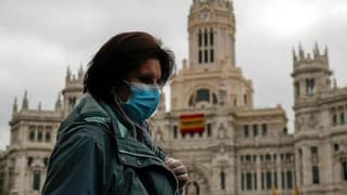 İspanya'da salgın alarmı: Evden çalışma ve maske için protokol imzalandı