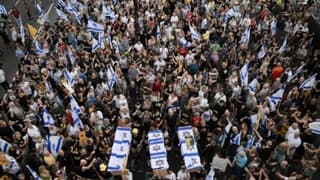 İsrail'de ateşkes talebiyle başlayan grev hayatı durdurdu