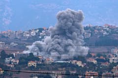 İsrail'den Lübnan'a 10 dakikada 100 hava saldırısı