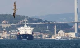 İstanbul Boğazı'nda gemi trafiği çift yönlü askıya alındı