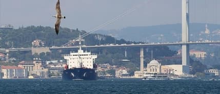 İstanbul Boğazı'nda gemi trafiği çift yönlü askıya alındı