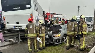 İstanbul'da zincirleme kaza