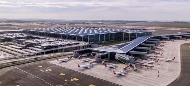 İstanbul Havalimanı uçuş sayısında Avrupa'nın zirvesine yerleşti