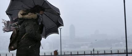 İstanbul için kuvvetli yağış ve fırtına uyarısı