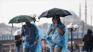 İstanbul ve Çanakkale'nin bazı kesimlerinde sağanak yağış bekleniyor