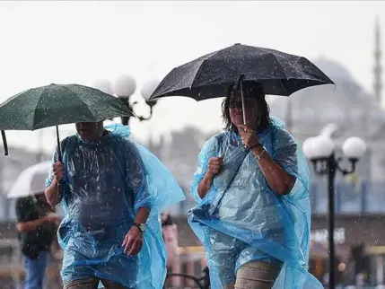 İstanbul ve Çanakkale'nin bazı kesimlerinde sağanak yağış bekleniyor