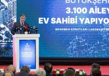 İzmir Büyükşehir Belediyesi'nden 10 milyar liralık sosyal konut hamlesi