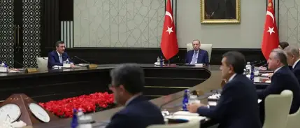 Kabine, Cumhurbaşkanı Erdoğan başkanlığında toplandı