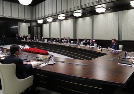 Kabine toplantısı başladı